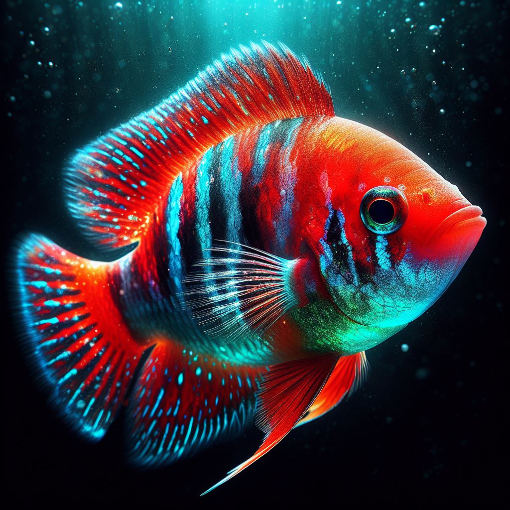 scarlet badis fish