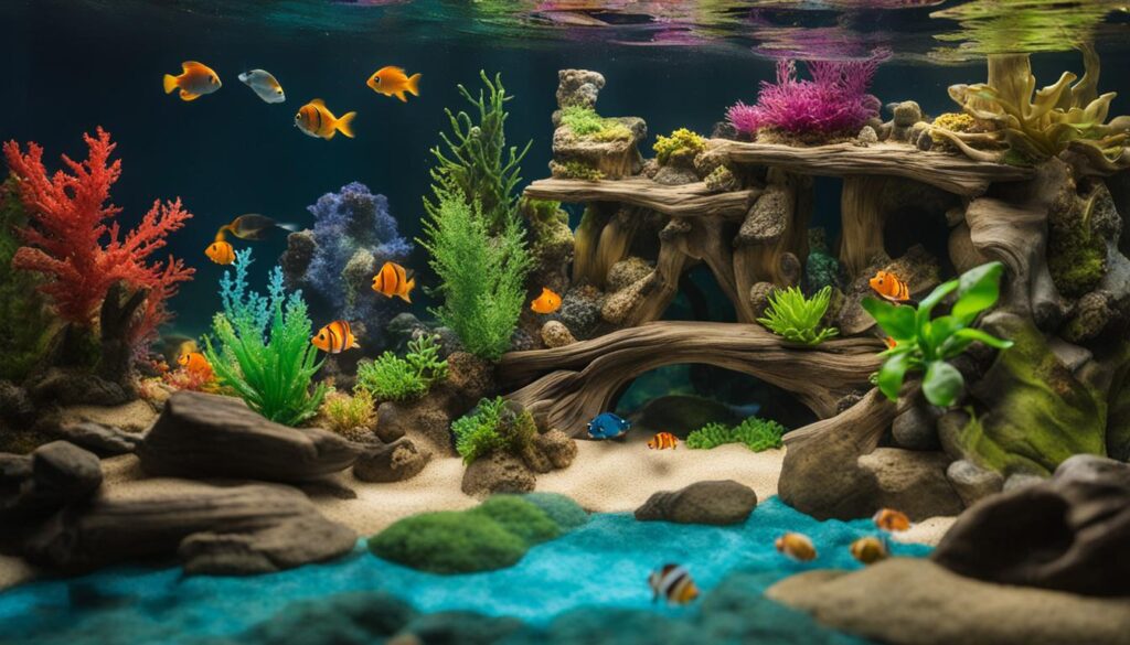 affordable toys for oscar fish