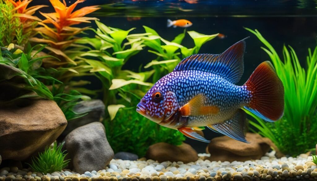 cichlid tank decorations