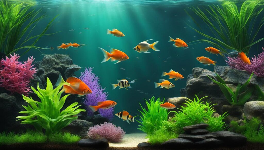 peaceful aquarium fish