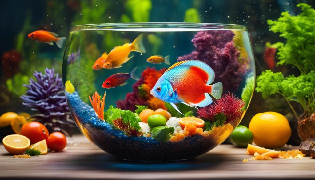 best food for discus fish