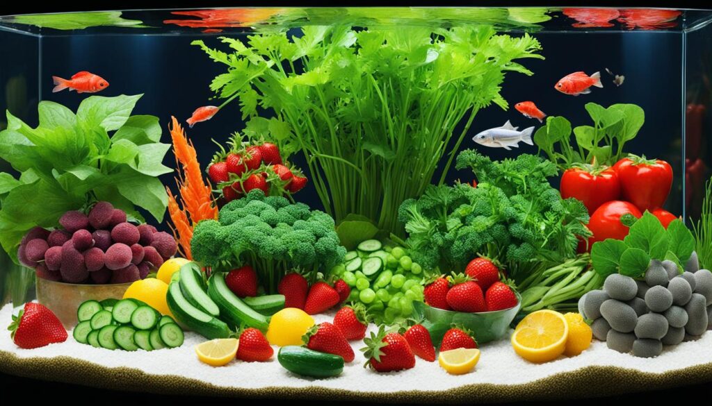 optimal diet for aquarium fish