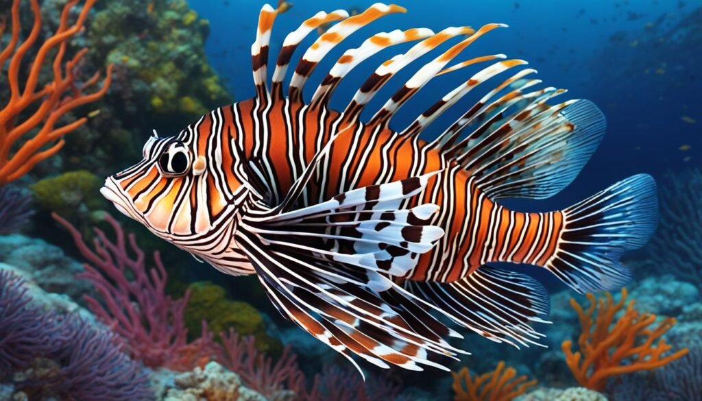 fu manchu lionfish