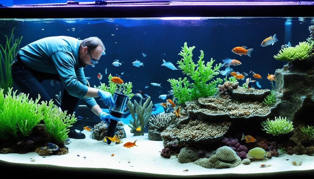 weekly aquarium maintenance
