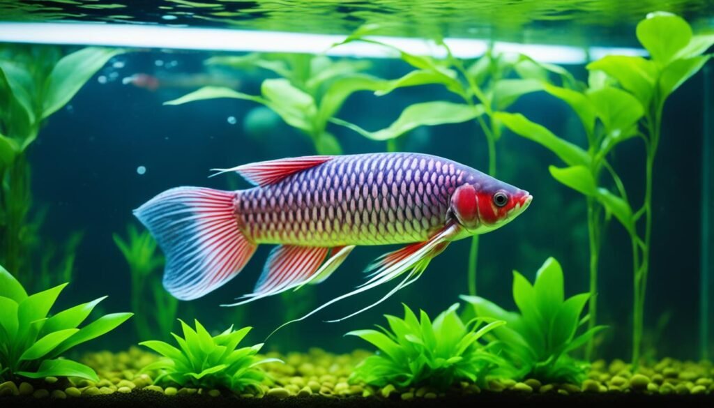 Arowana water quality