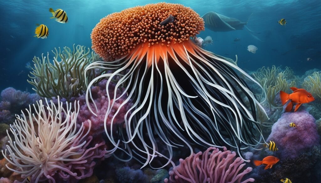 black widow anemone