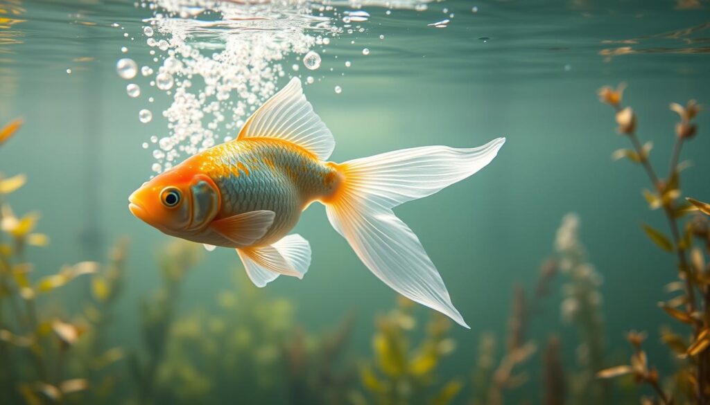 goldfish digestion in cold water